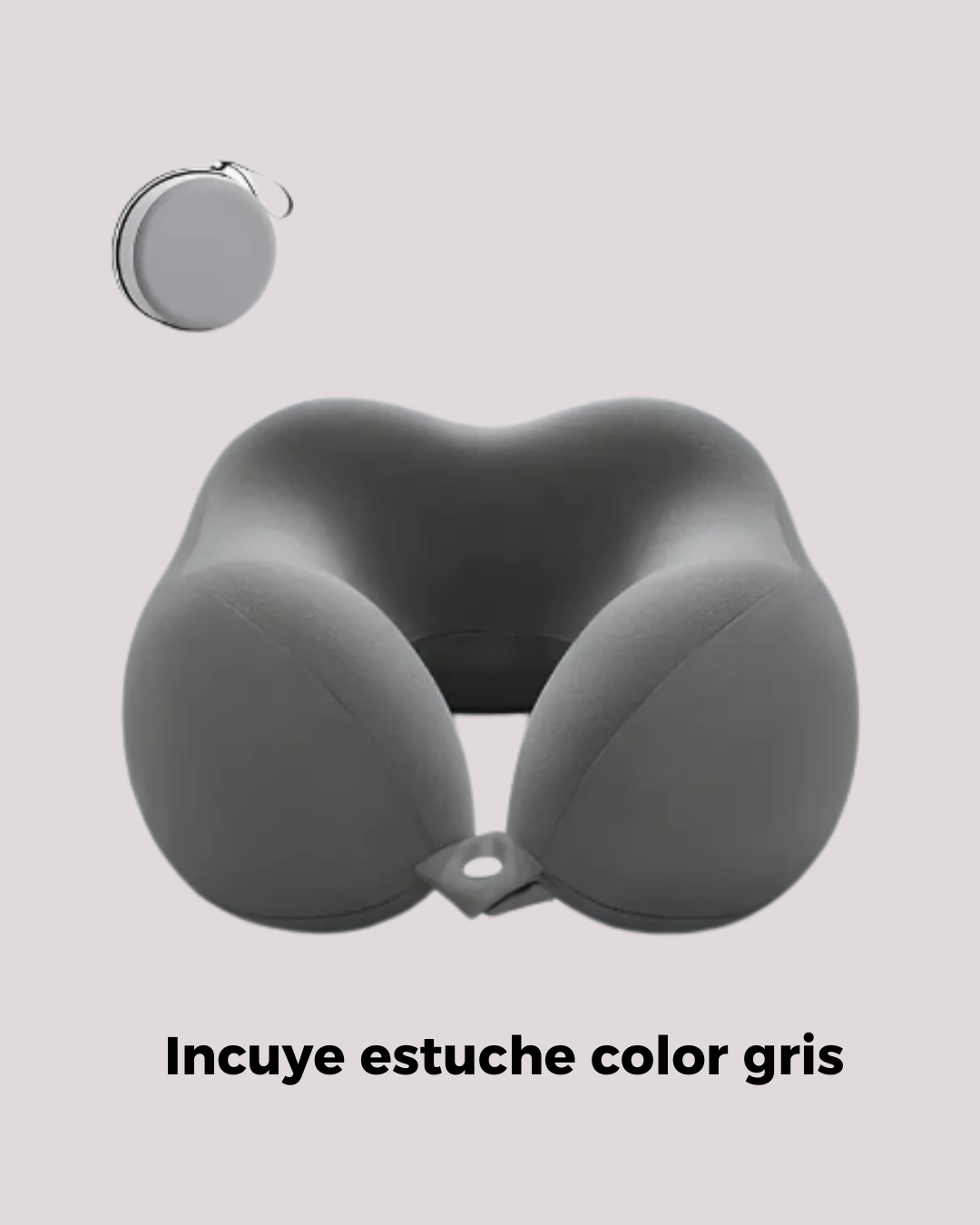 Cuello ergonómico con estuche, el mejor para tu viaje